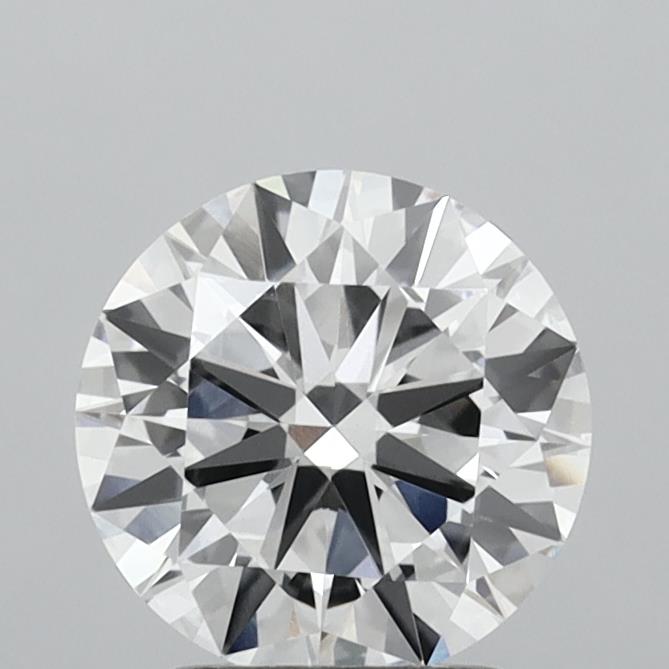1.97 Carat Round Shaped, Excellent Cut, D Color, VVS2 Clarity, IGI Certified Lab Grown Diamond