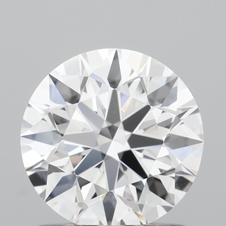 1.07 Carat Round Shaped, Ideal Cut, D Color, VVS2 Clarity, IGI Certified Lab Grown Diamond