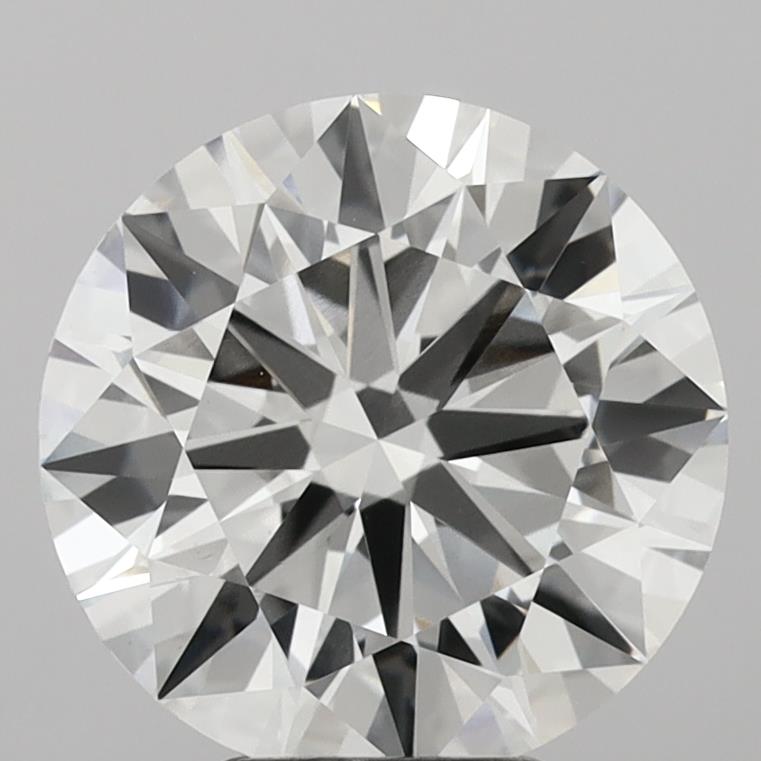 5.22 Carat Round Shaped, Ideal Cut, G Color, VS1 Clarity, IGI Certified Lab Grown Diamond