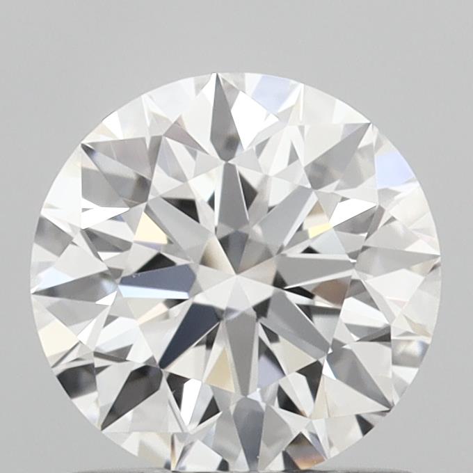 1.05 Carat Round Shaped, Ideal Cut, D Color, VVS2 Clarity, IGI Certified Lab Grown Diamond