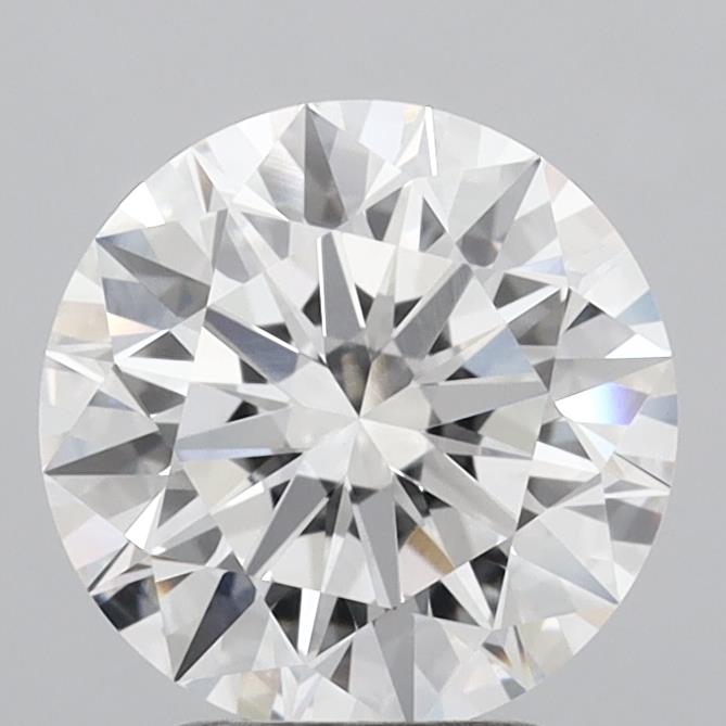 3.07 Carat Round Shaped, Ideal Cut, E Color, VVS2 Clarity, IGI Certified Lab Grown Diamond