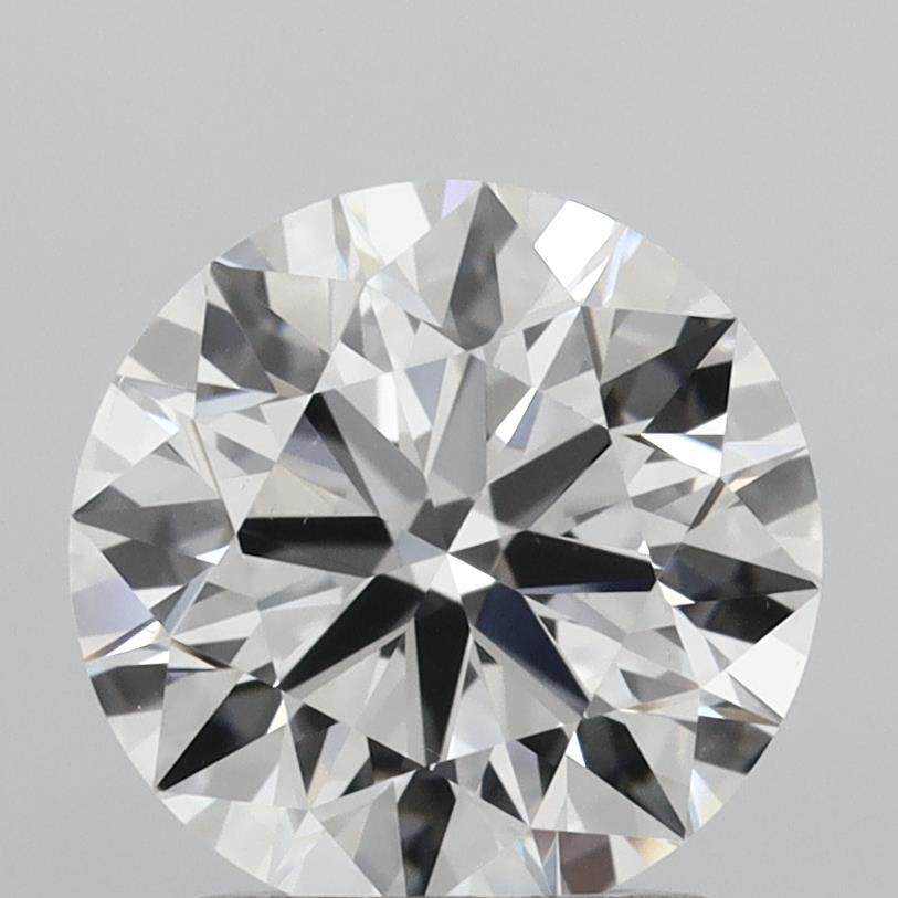 1.55 Carat Round Shaped, Excellent Cut, D Color, VS2 Clarity, IGI Certified Lab Grown Diamond