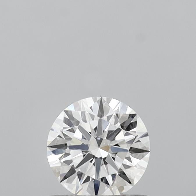 0.62 Carat Round Shaped, Ideal Cut, D Color, VS1 Clarity, IGI Certified Lab Grown Diamond