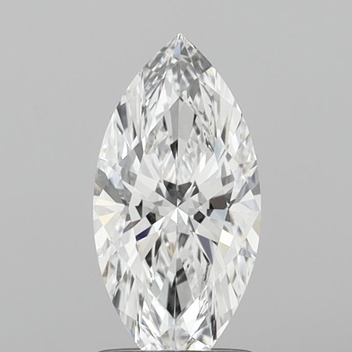 1.07 Carat Marquise Shaped, Ideal Cut, E Color, VVS2 Clarity, IGI Certified Lab Grown Diamond