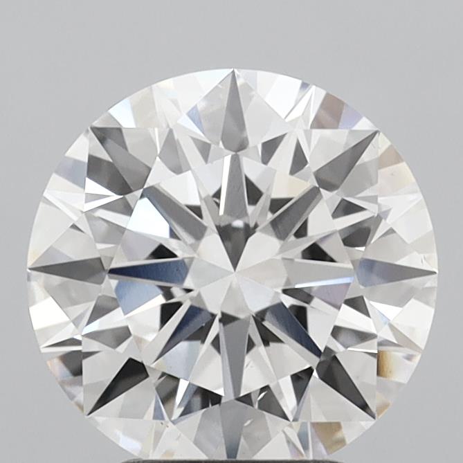 3.03 Carat Round Shaped, Ideal Cut, F Color, VS2 Clarity, IGI Certified Lab Grown Diamond
