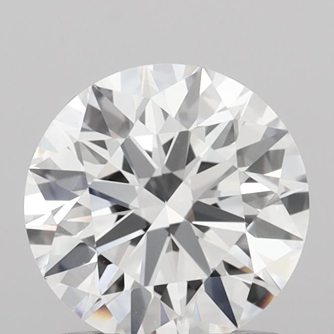 1.05 Carat Round Shaped, Ideal Cut, D Color, VVS1 Clarity, IGI Certified Lab Grown Diamond