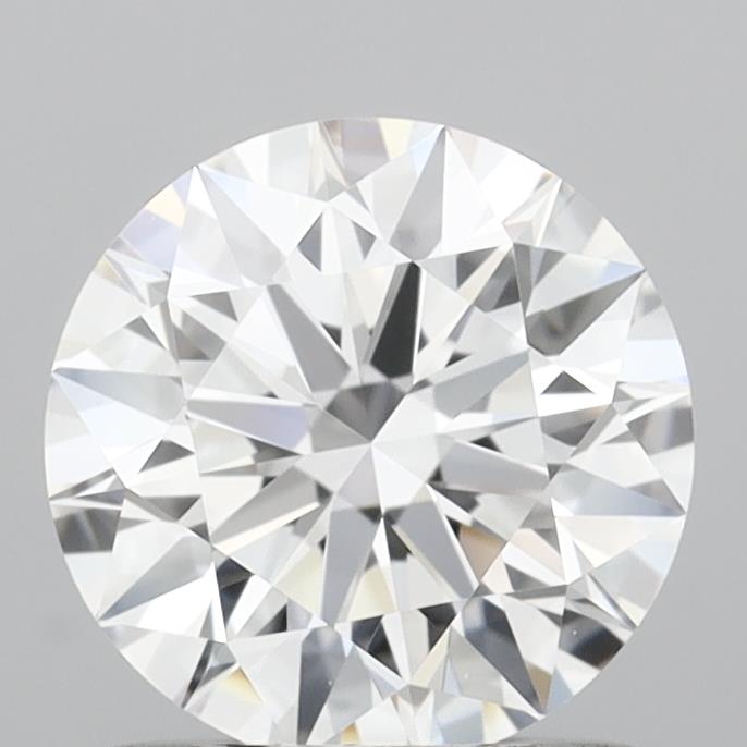 1.08 Carat Round Shaped, Ideal Cut, D Color, VVS2 Clarity, IGI Certified Lab Grown Diamond