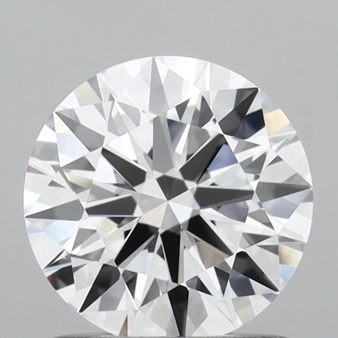 1.07 Carat Round Shaped, Ideal Cut, D Color, VVS2 Clarity, IGI Certified Lab Grown Diamond