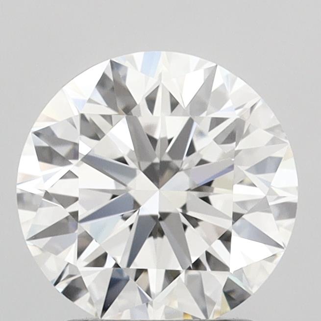 1.73 Carat Round Shaped, Ideal Cut, D Color, VVS1 Clarity, IGI Certified Lab Grown Diamond