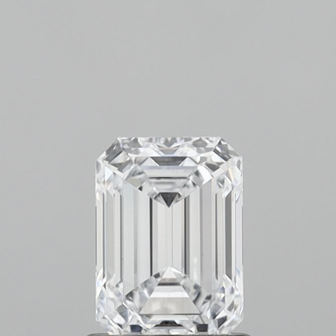 1.01 Carat Emerald Shaped, Ideal Cut, E Color, VVS1 Clarity, IGI Certified Lab Grown Diamond