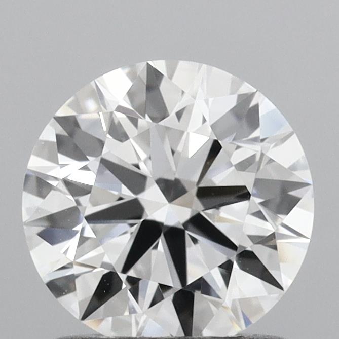 1.07 Carat Round Shaped, Ideal Cut, D Color, VVS2 Clarity, IGI Certified Lab Grown Diamond