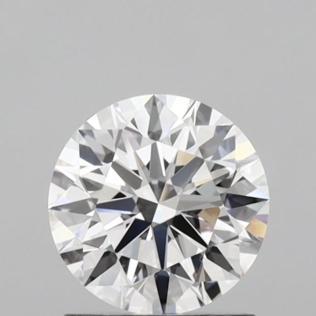 1.22 Carat Round Shaped, Ideal Cut, D Color, VVS2 Clarity, IGI Certified Lab Grown Diamond