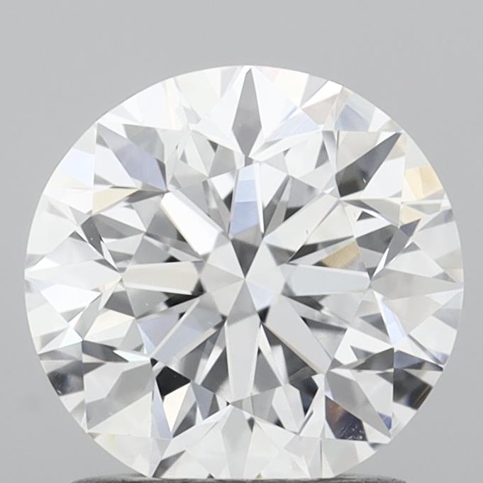 1.29 Carat Round Shaped, Very Good Cut, D Color, VS1 Clarity, IGI Certified Lab Grown Diamond