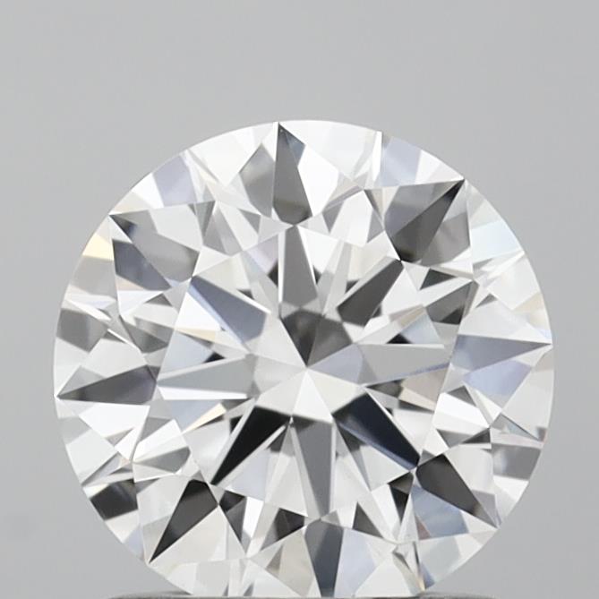 1.07 Carat Round Shaped, Ideal Cut, D Color, VVS2 Clarity, IGI Certified Lab Grown Diamond