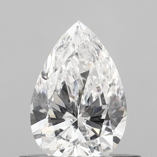 0.53 Carat Pear Shaped, D Color, VS1 Clarity, IGI Certified Lab Grown Diamond