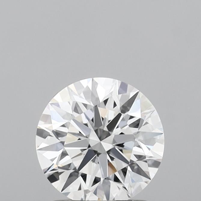 1.26 Carat Round Shaped, Ideal Cut, D Color, VVS2 Clarity, IGI Certified Lab Grown Diamond