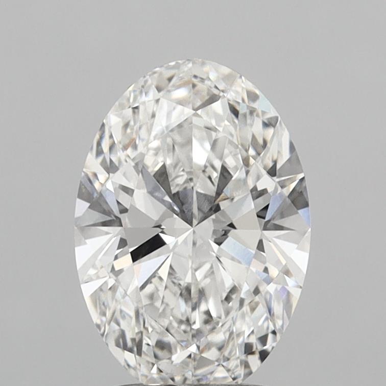 2.08 Carat Oval Shaped, Ideal Cut, E Color, VVS1 Clarity, IGI Certified Lab Grown Diamond