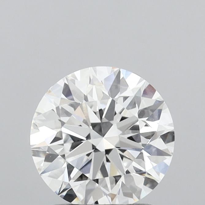 1.56 Carat Round Shaped, Ideal Cut, D Color, VVS2 Clarity, IGI Certified Lab Grown Diamond