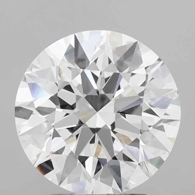 3.03 Carat Round Shaped, Ideal Cut, E Color, VVS2 Clarity, IGI Certified Lab Grown Diamond