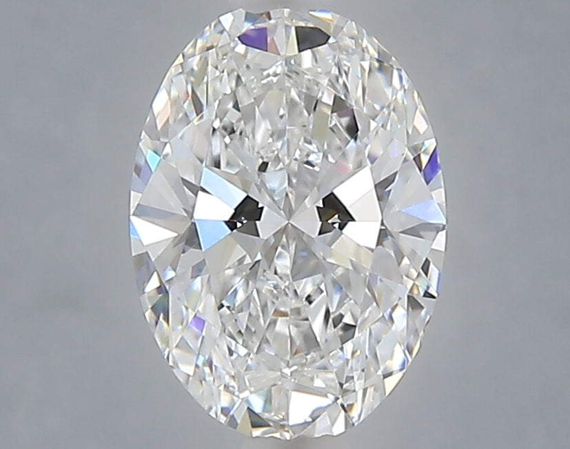 1.56 Carat Oval Shaped, Ideal Cut, D Color, VVS2 Clarity, IGI Certified Lab Grown Diamond