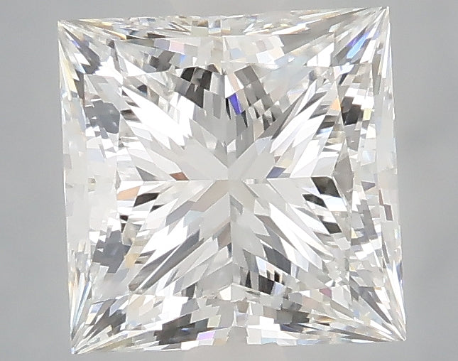 2.22 Carat Princess Shaped, Ideal Cut, E Color, VVS2 Clarity, IGI Certified Lab Grown Diamond