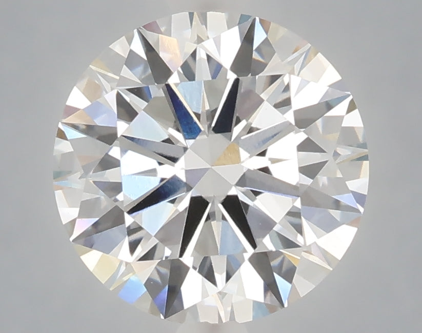 3.01 Carat Round Shaped, Excellent Cut, E Color, VVS2 Clarity, IGI Certified Lab Grown Diamond