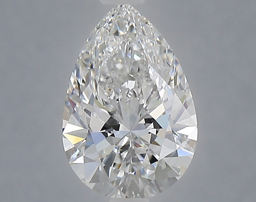 1.55 Carat Pear Shaped, Ideal Cut, E Color, VVS2 Clarity, IGI Certified Lab Grown Diamond
