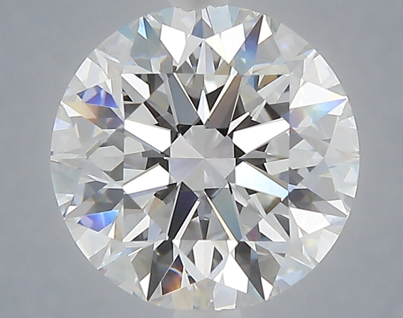 3.03 Carat Round Shaped, Excellent Cut, E Color, VVS2 Clarity, IGI Certified Lab Grown Diamond