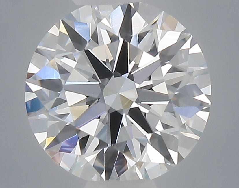 0.53 Carat Round Shaped, Ideal Cut, D Color, VVS2 Clarity, IGI Certified Lab Grown Diamond