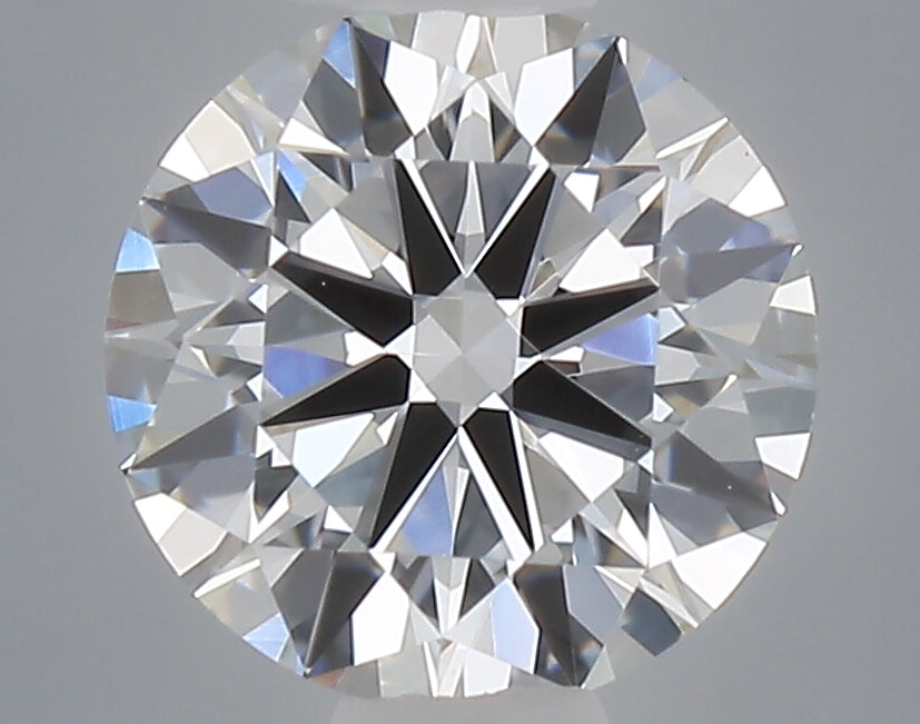 0.51 Carat Round Shaped, Excellent Cut, D Color, VVS2 Clarity, IGI Certified Lab Grown Diamond
