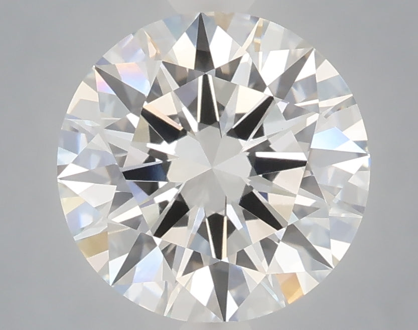 3.03 Carat Round Shaped, Excellent Cut, E Color, VVS2 Clarity, IGI Certified Lab Grown Diamond