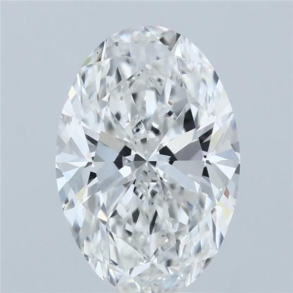 2.84 Carat Oval Shaped, Ideal Cut, E Color, VS1 Clarity, IGI Certified Lab Grown Diamond