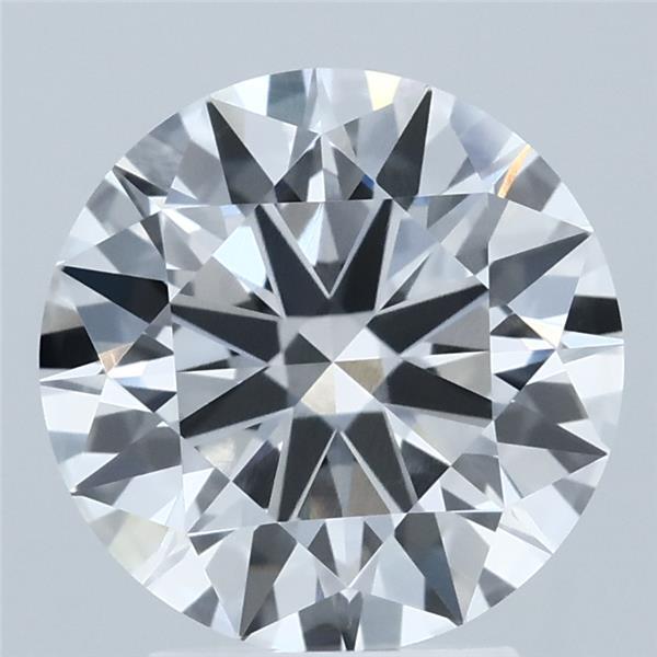 3.02 Carat Round Shaped, Ideal Cut, E Color, VVS1 Clarity, IGI Certified Lab Grown Diamond