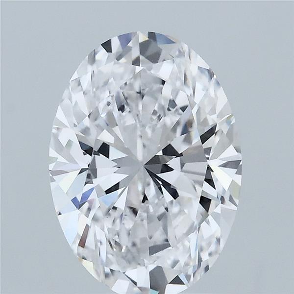 2.05 Carat Oval Shaped, Ideal Cut, D Color, VVS2 Clarity, IGI Certified Lab Grown Diamond