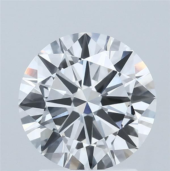 2.00 Carat Round Shaped, Excellent Cut, E Color, VVS2 Clarity, IGI Certified Lab Grown Diamond