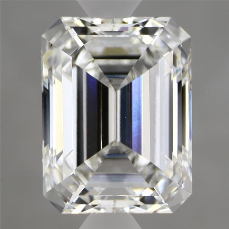 2.98 Carat Emerald Shaped, Ideal Cut, E Color, VS1 Clarity, IGI Certified Lab Grown Diamond