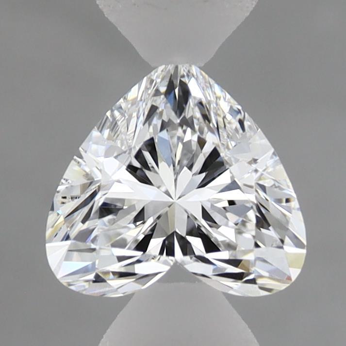 0.97 Carat Heart Shaped, Ideal Cut, D Color, VVS2 Clarity, IGI Certified Lab Grown Diamond