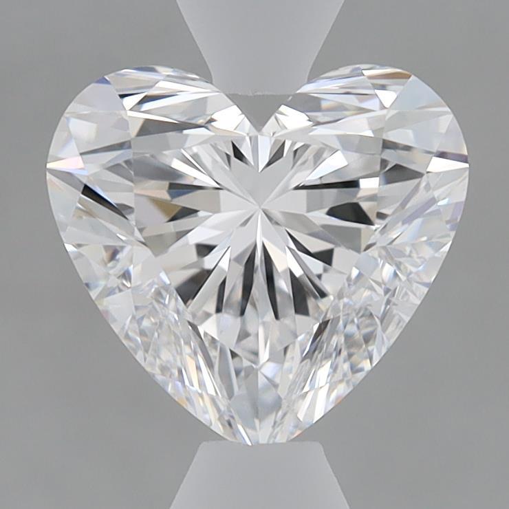 1.56 Carat Heart Shaped, Ideal Cut, D Color, IF Clarity, IGI Certified Lab Grown Diamond