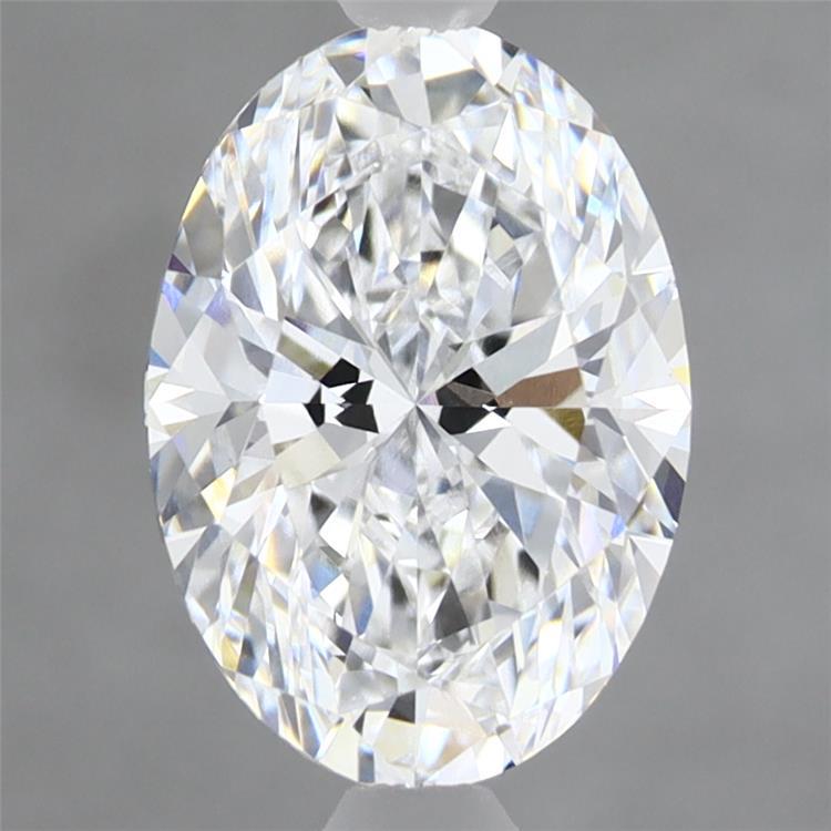 2.06 Carat Oval Shaped, Excellent Cut, D Color, VVS2 Clarity, IGI Certified Lab Grown Diamond
