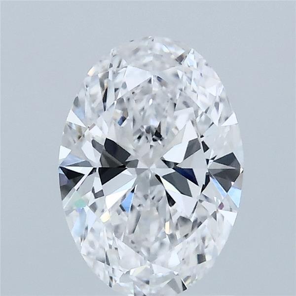 1.06 Carat Oval Shaped, Ideal Cut, D Color, VVS2 Clarity, IGI Certified Lab Grown Diamond