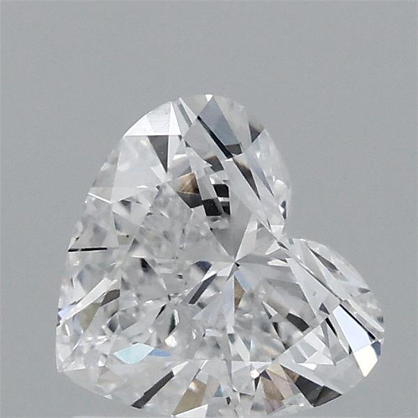 0.90 Carat Heart Shaped, Very Good Cut, D Color, VS1 Clarity, IGI Certified Lab Grown Diamond