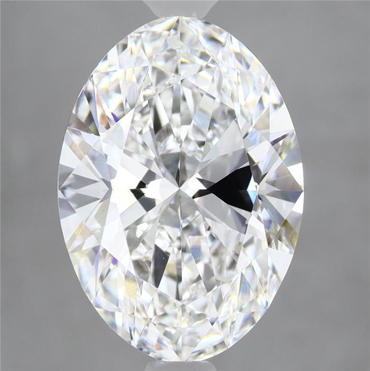 4.53 Carat Oval Shaped, Ideal Cut, E Color, VVS2 Clarity, IGI Certified Lab Grown Diamond
