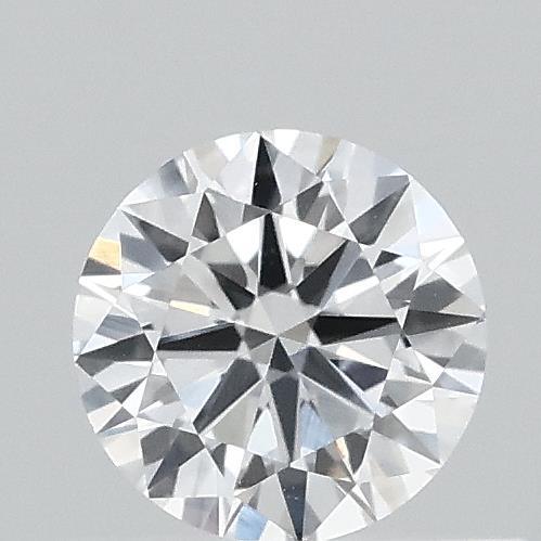 0.38 Carat Round Shaped, Excellent Cut, D Color, VVS1 Clarity, IGI Certified Lab Grown Diamond