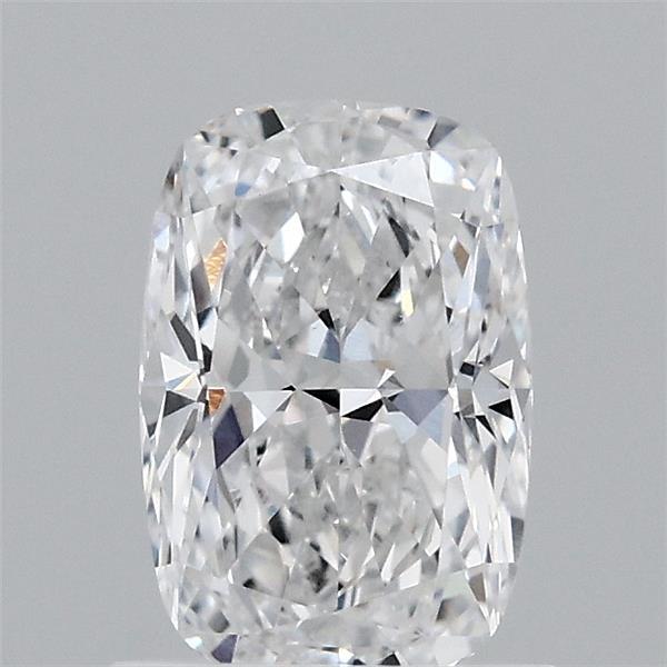 1.09 Carat Cushion Shaped, Ideal Cut, D Color, VVS2 Clarity, IGI Certified Lab Grown Diamond