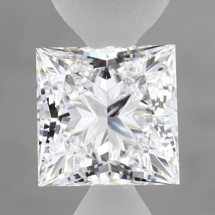 1.24 Carat Princess Shaped, Ideal Cut, D Color, VVS2 Clarity, IGI Certified Lab Grown Diamond