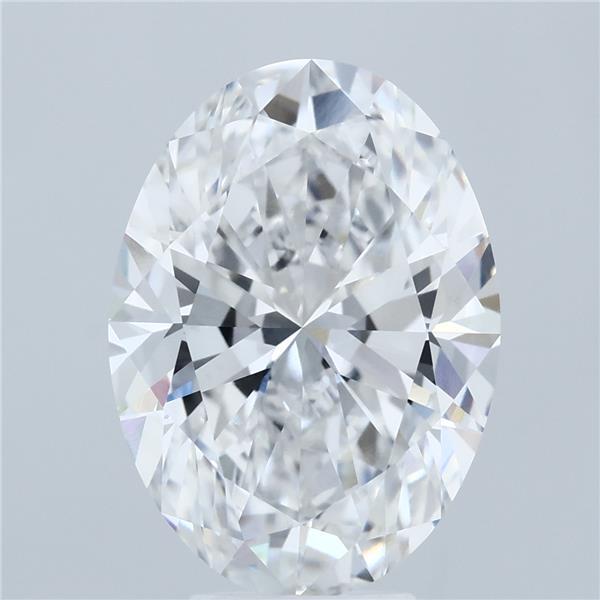 6.18 Carat Oval Shaped, Ideal Cut, E Color, VVS2 Clarity, IGI Certified Lab Grown Diamond
