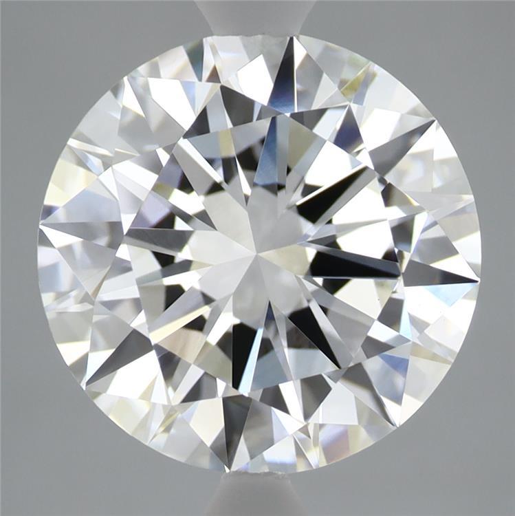 4.51 Carat Round Shaped, Excellent Cut, F Color, VS1 Clarity, IGI Certified Lab Grown Diamond