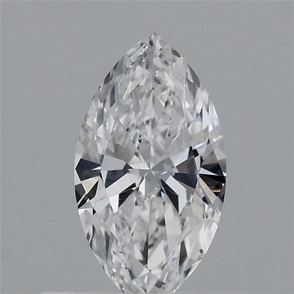 0.43 Carat Marquise Shaped, Excellent Cut, D Color, VVS2 Clarity, IGI Certified Lab Grown Diamond