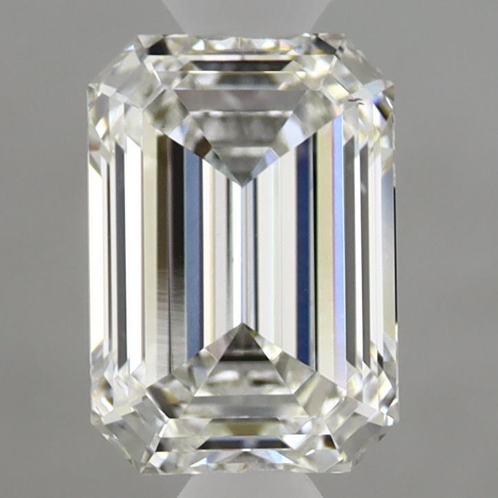 1.46 Carat Emerald Shaped, Ideal Cut, G Color, VS2 Clarity, IGI Certified Lab Grown Diamond