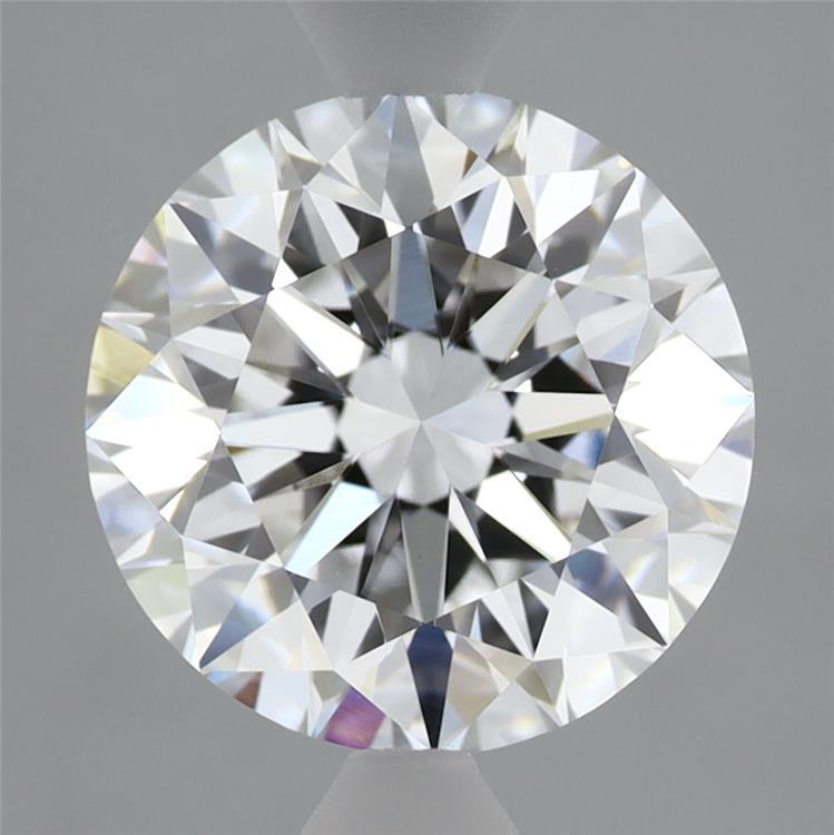 3.05 Carat Round Shaped, Excellent Cut, E Color, VVS2 Clarity, IGI Certified Lab Grown Diamond
